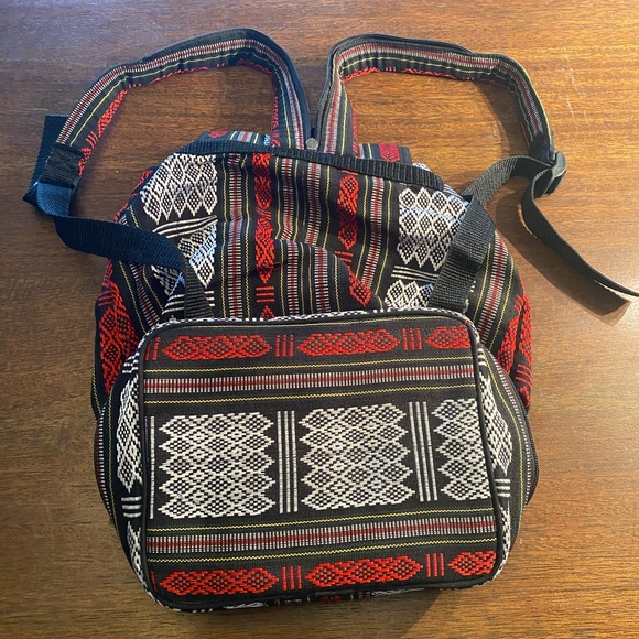 Colorful Patterned Backpack - Picture 1 of 5